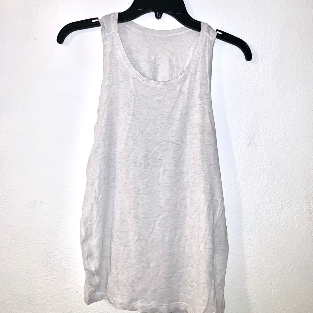 Lululemon tank top size 4 grey